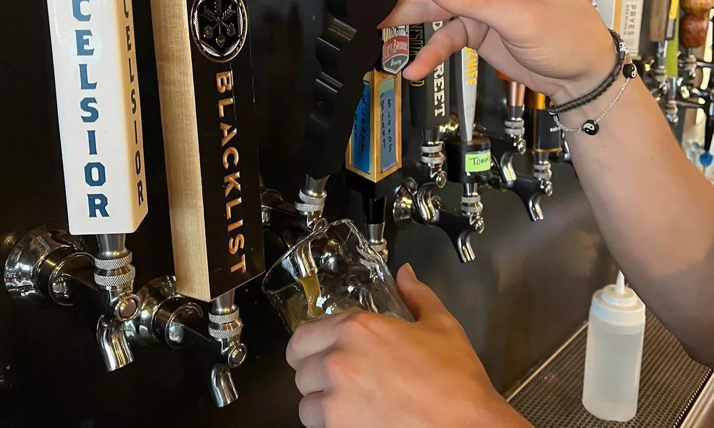Pint or a Crowler of Beer with a Souvenir at Wooden Ship Brewing Company (Up to 29% Off) - Primary Image