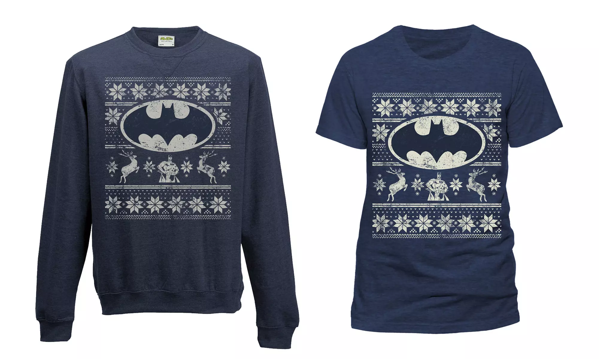 Haut festif Batman pour homme sweat-shirt ou t-shirt - Primary Image