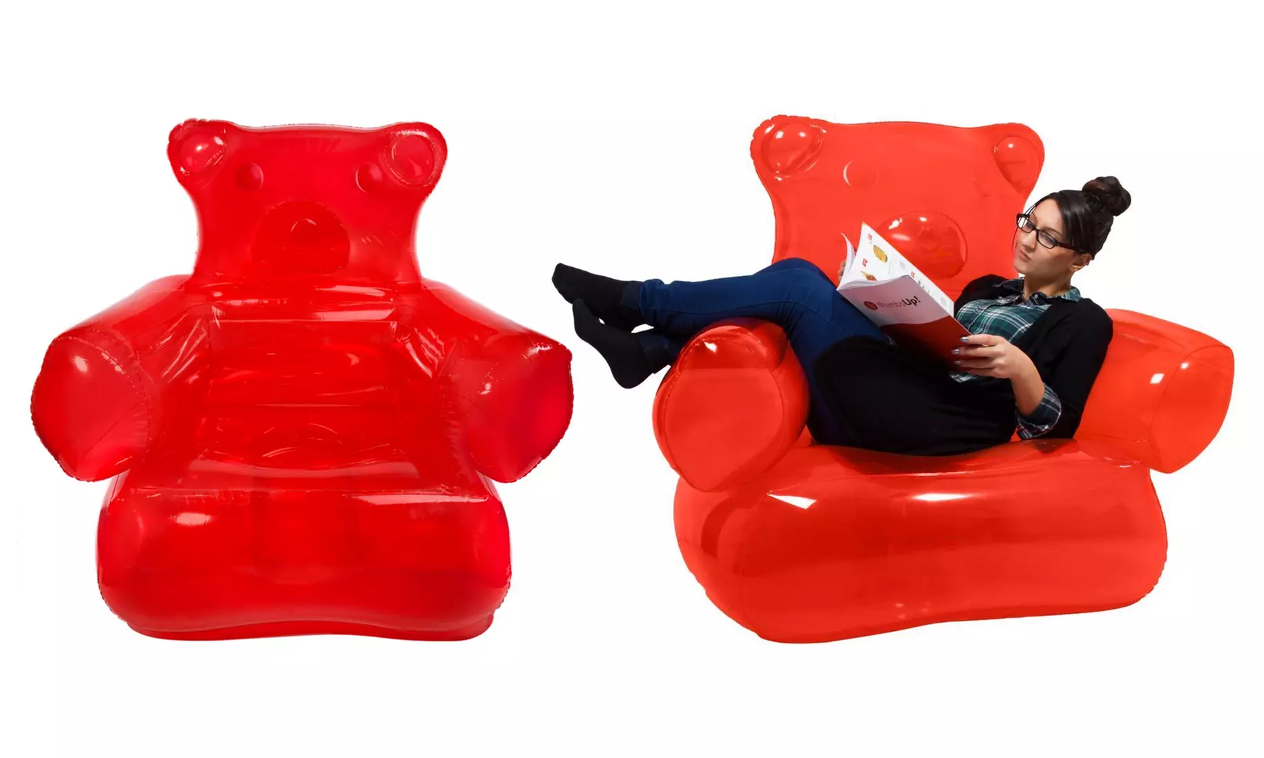 Inflatable Gummy Chair - Primary Image