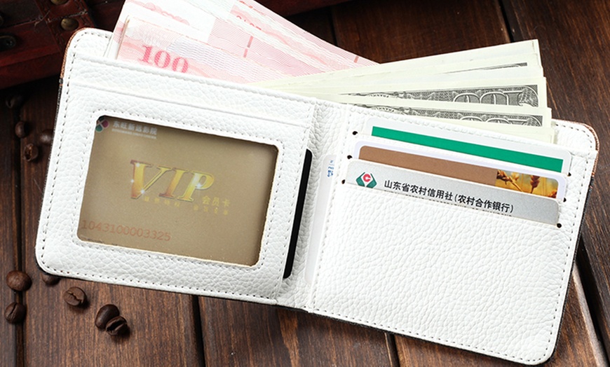 Image 5: Retro Canvas Wallet