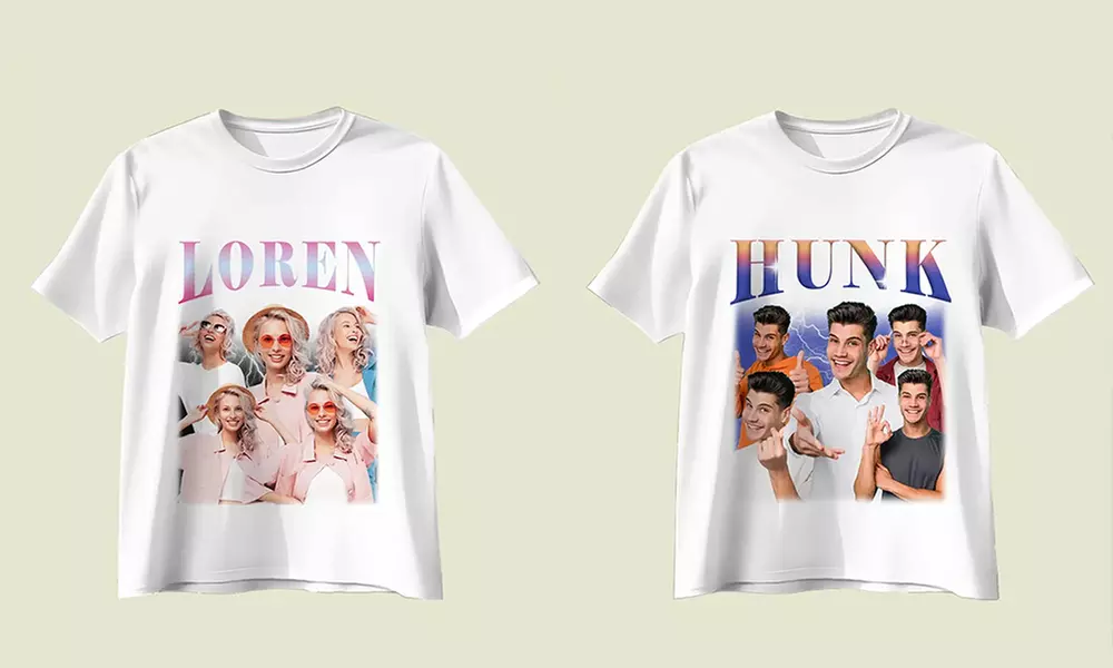 Up to 85% Off Custom T-Shirt from Justyling