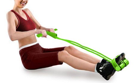 Resistance Band Abdominal Trainer