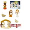 Image 3: Nativity Advent Calendar with 24 Detailed Figurines