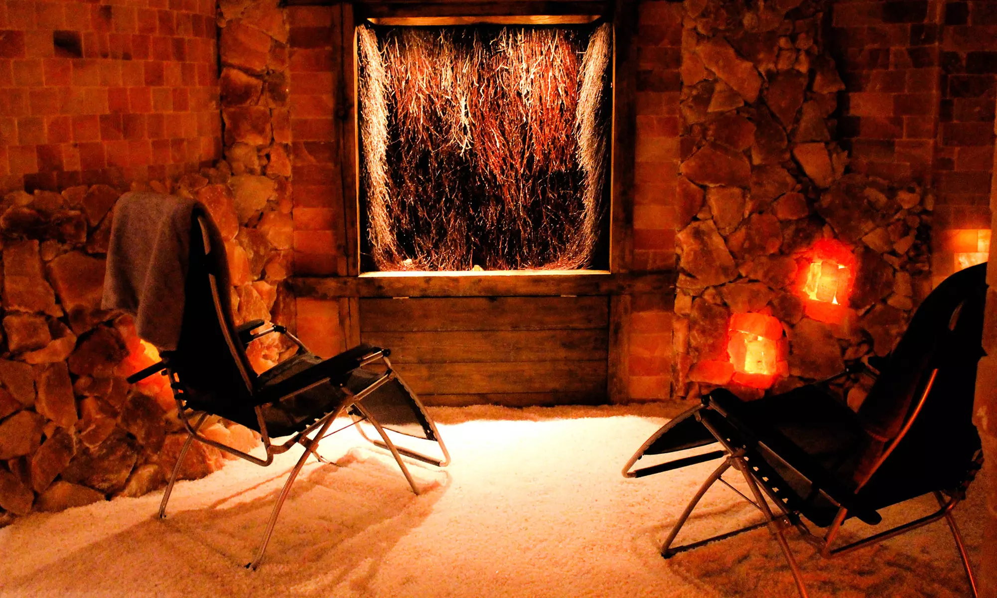 Relaksacyjne przedpołudniowe seanse w grocie solnej