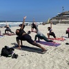 Image 3: Join a Drop-In for One Beach Yoga Class for One or Two People
