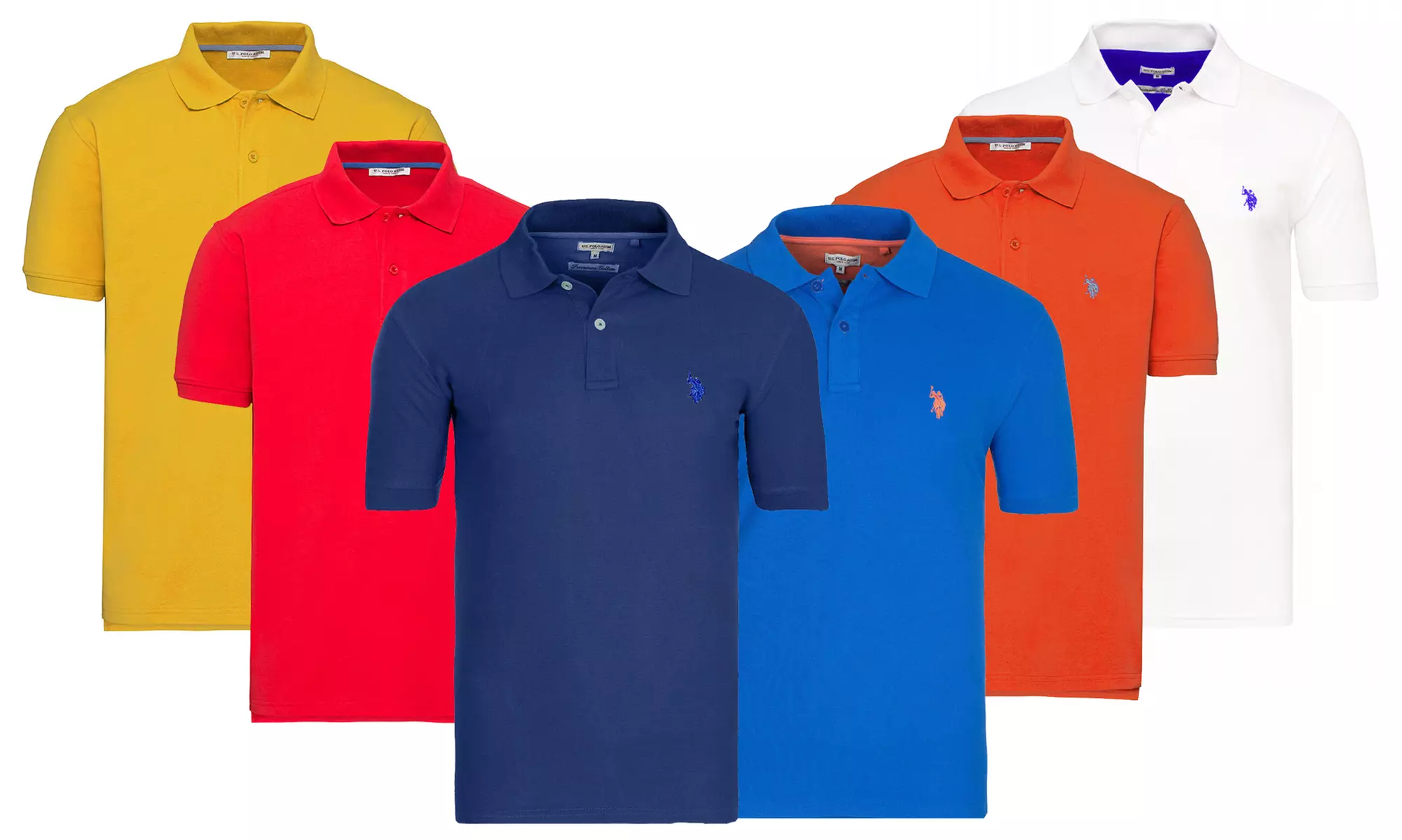 U.S. Polo ASSN. Herren-Poloshirt in der Farbe und Größe nach Wahl - Primary Image