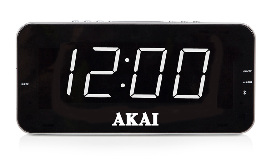 Image 3: Akai A61019 Clock Radio