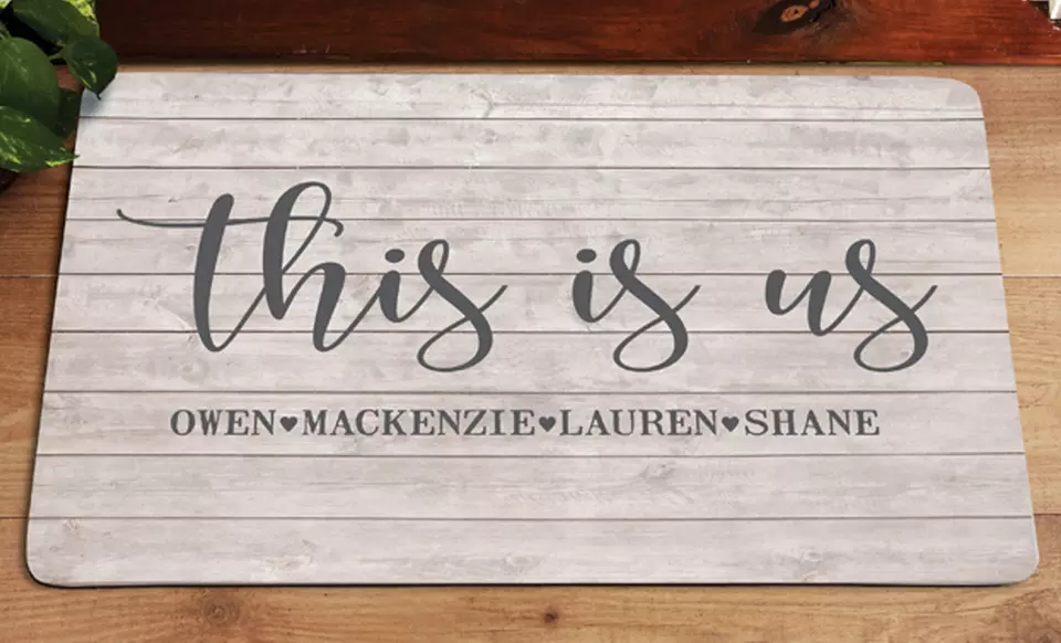 One, Two, or Three Personalized Doormats from Personal Creations (Up to 60% Off) - Primary Image
