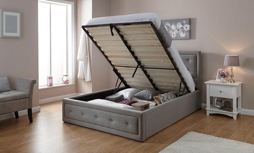 Hollywood Ottoman Bed | Groupon Goods