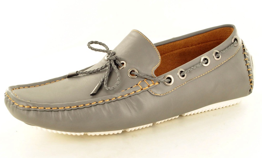 Image 41: Men's Lace-Up Loafers