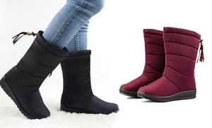 Water-Resistant Fleece-Lined Outdoor Boots