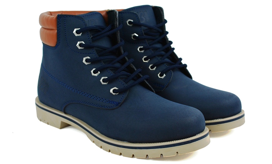 Image 8: Men's Lace-Up Ankle Boots