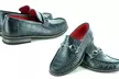 Mocassins effet crocodile à boucle pour homme - Image 3