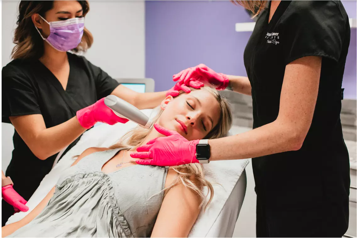 One or Three Non-Ablative Skin Rejuvenation Treatments at National Laser Institute Medical Spa (Up to 57% Off) - Primary Image