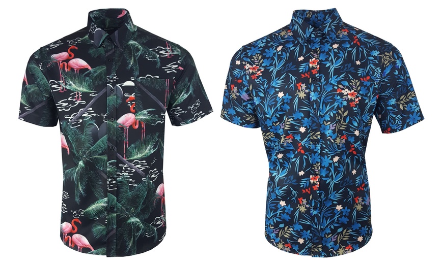 Image 14: Men's Alexander Printed SS Shirt