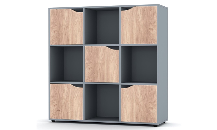 Image 49: Cubed Shelving Unit