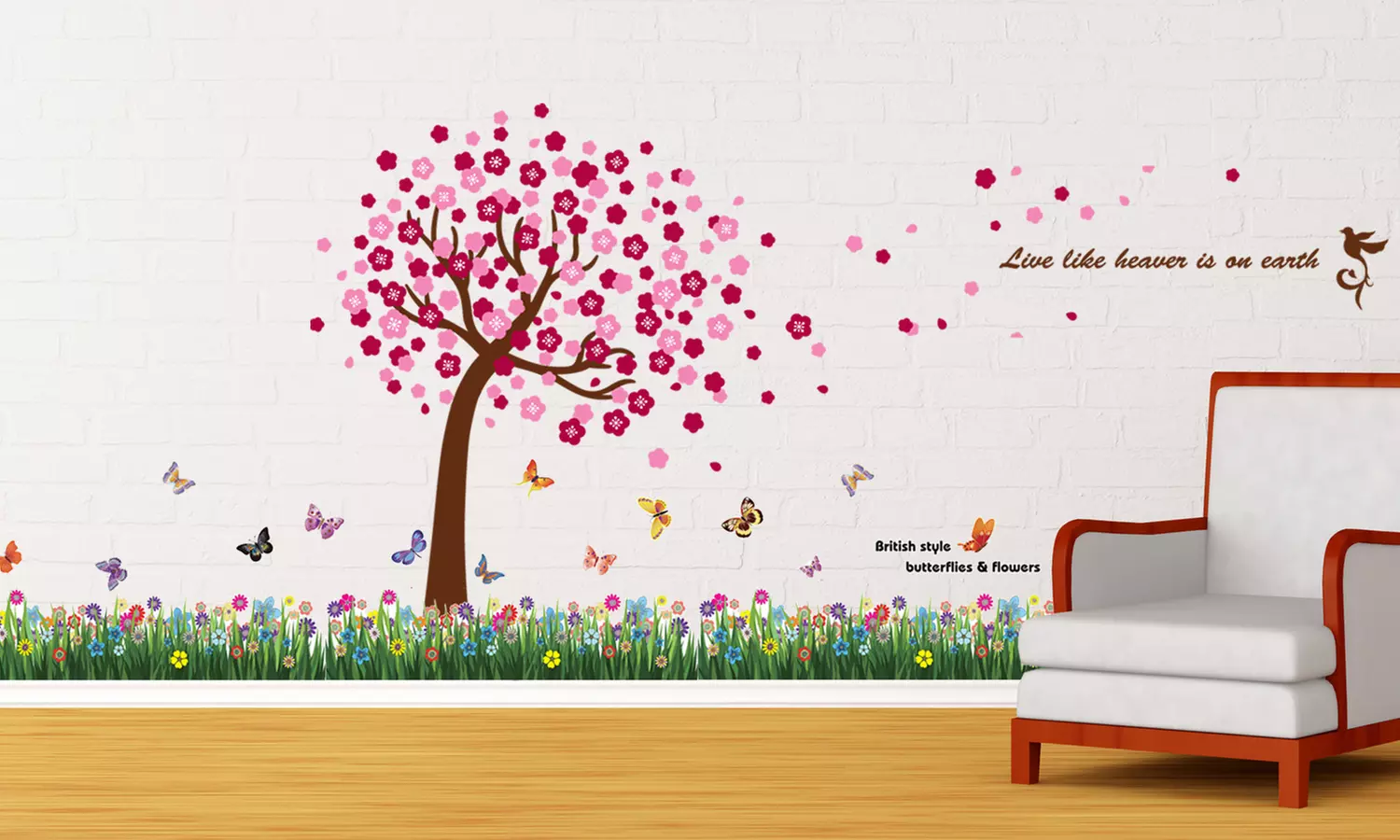 Wandtattoo Baum mit verschiedenen Motiven (71% sparen)* - Primary Image