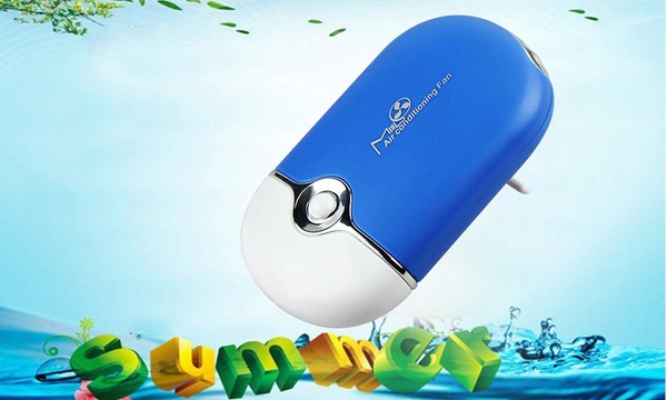 groupon rechargeable handheld air conditioner