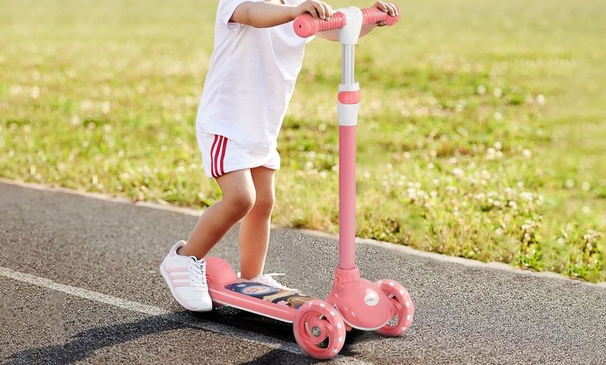 Image 5: Kids 3 Wheel Scooter for Toddlers