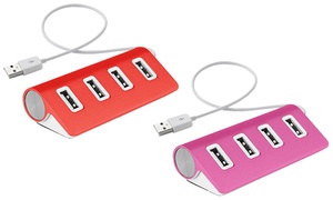  Four-Port USB Aluminium Hub 