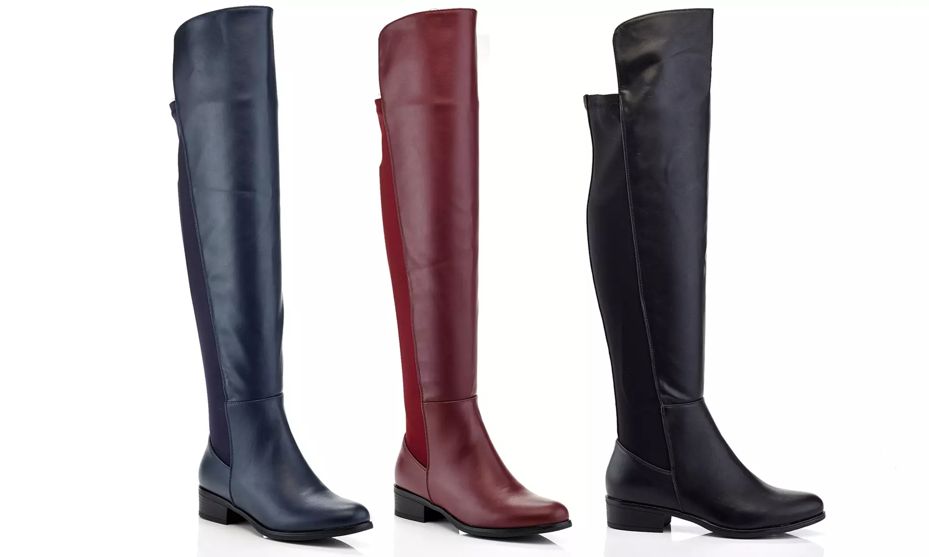 Women's Over-the-Knee Riding Boots (Up To Size 11) - Primary Image