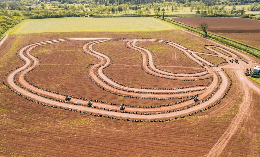 Image 2: Quad Bike Track Riding Experience