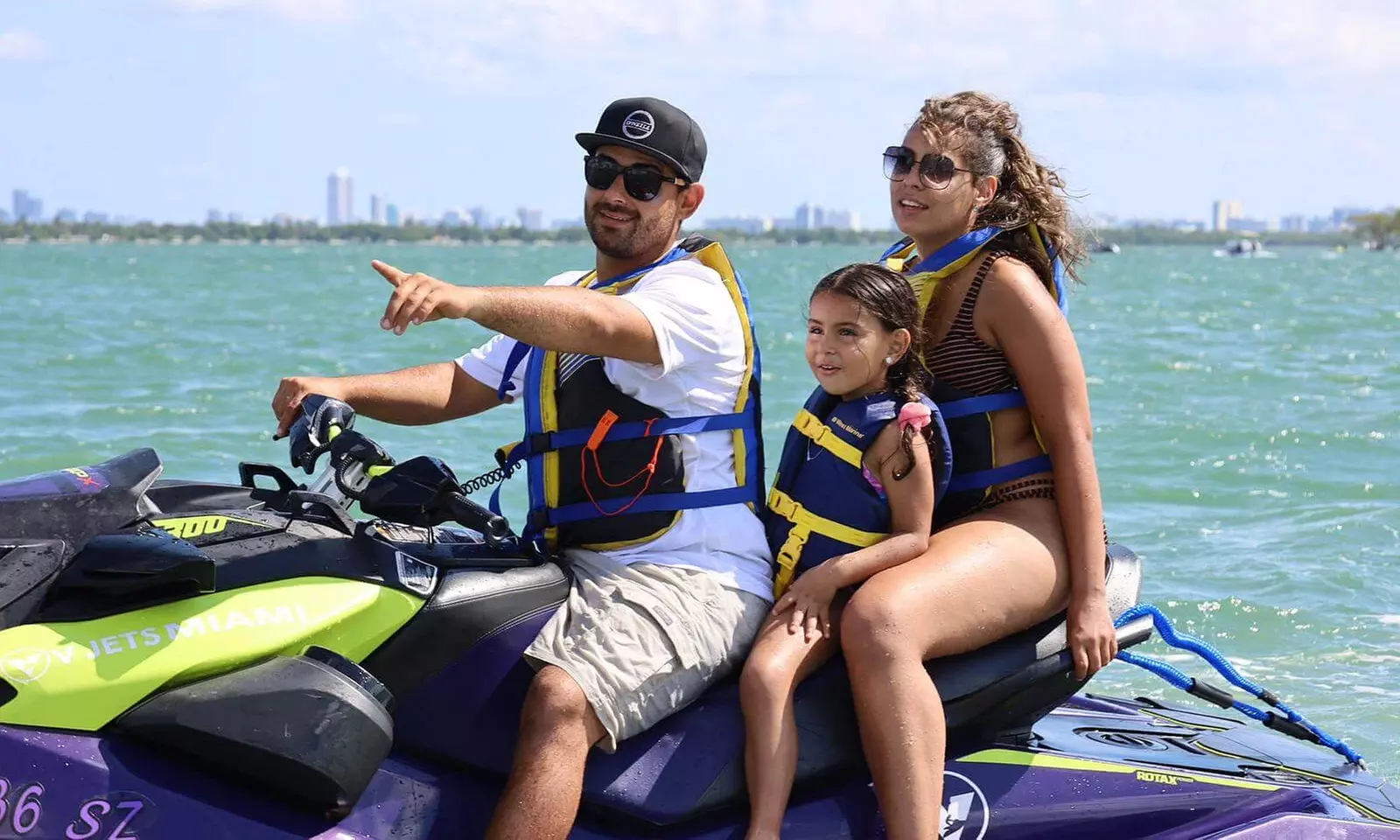 Ride the Waves: Miami Waverunners Water Sports: Jet Ski with Boat Tour