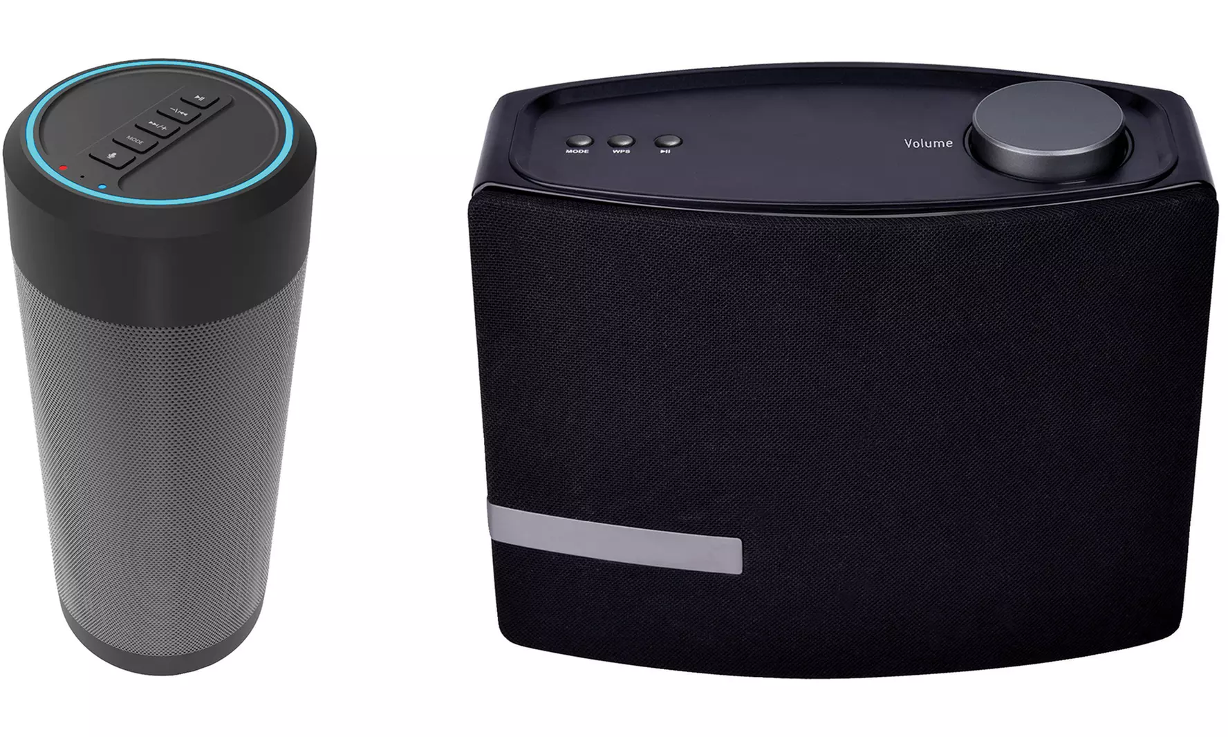 NAXA Wi-Fi and Bluetooth Multiroom Speaker with Amazon Alexa Voice Control - Primary Image