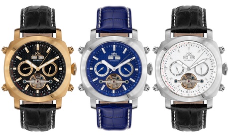 Montre automatique Skyray avec verre saphir de la marque suisse Hindenberg