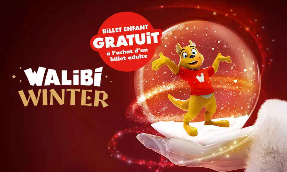 Achetez 1 billet adulte et obtenez 1 billet enfant offert pour le parc Walibi Belgium (jusqu'à 50% de réduction) - Primary Image