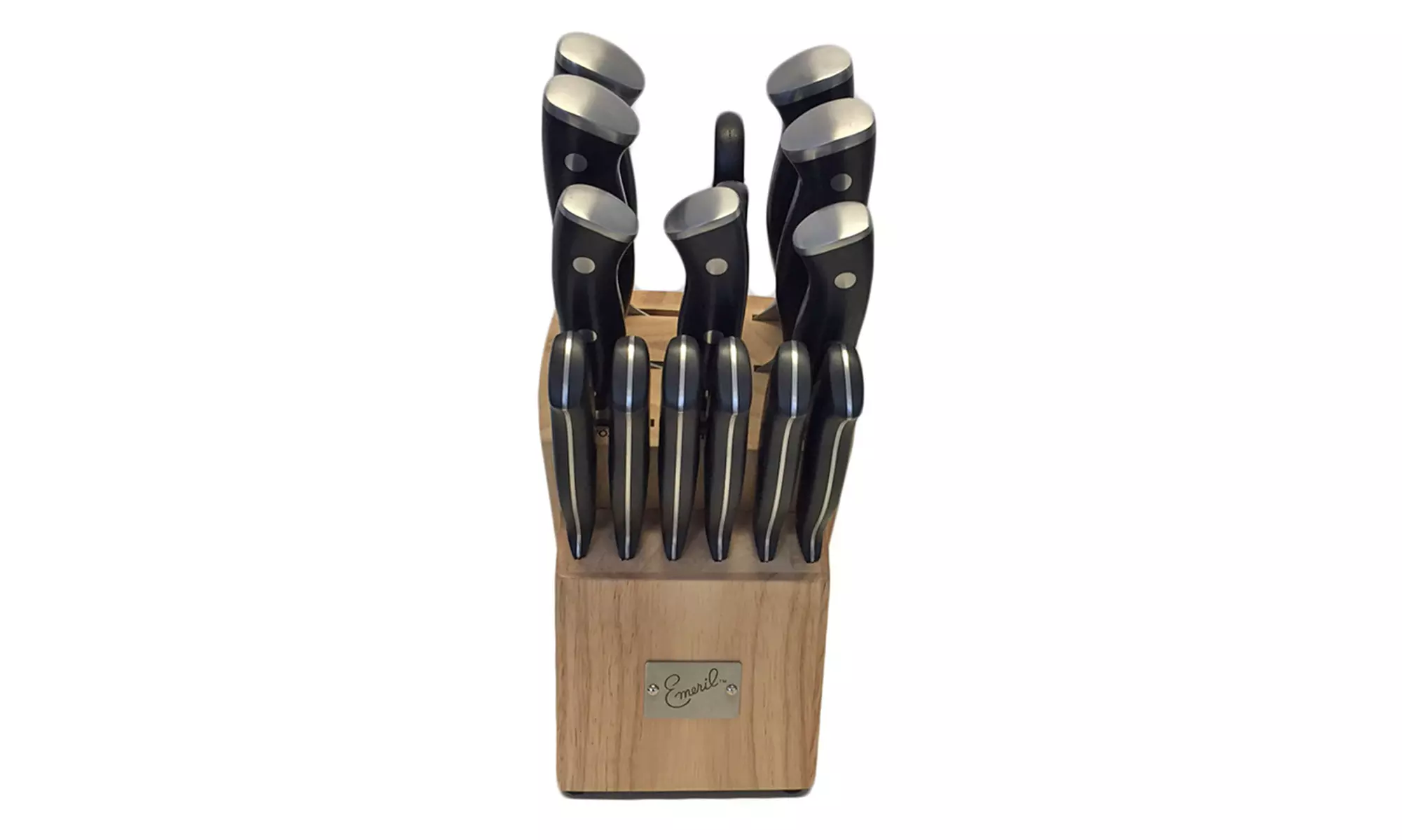 Emeril Knife Set in Wooden Block (15-Piece) - Second Medium