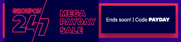 Happy Payday! Have a mega sale on us: Up to 20% off Local & Travel with code PAYDAY