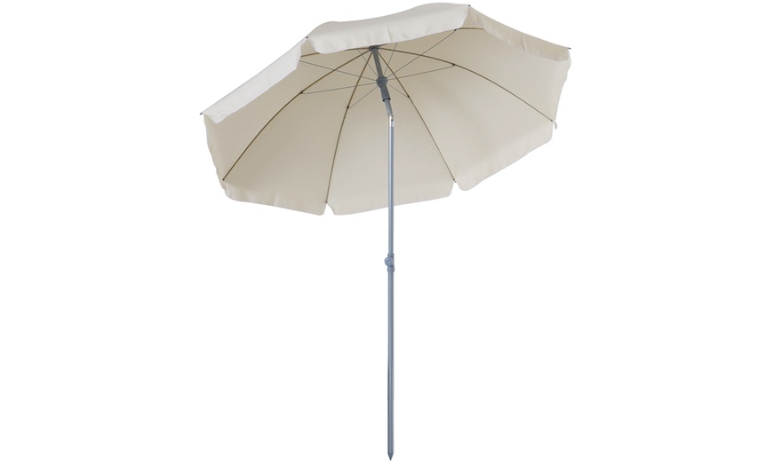 Image 3: Outsunny Beach Umbrella