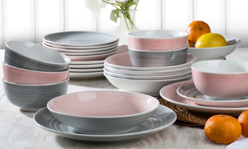 Image 2: Waterside 24-Piece Dinner Set