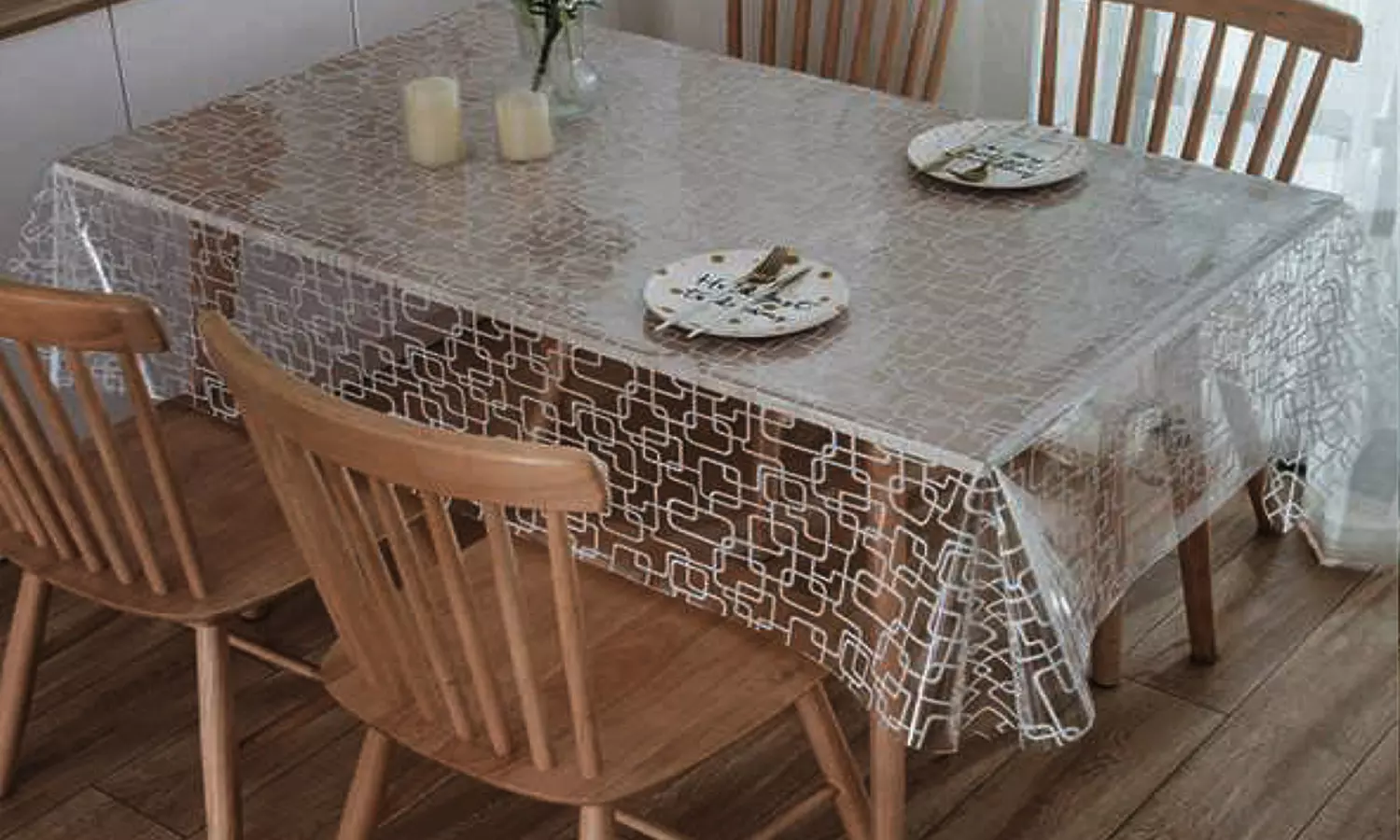 Tovaglia in PVC Operato impermeabile