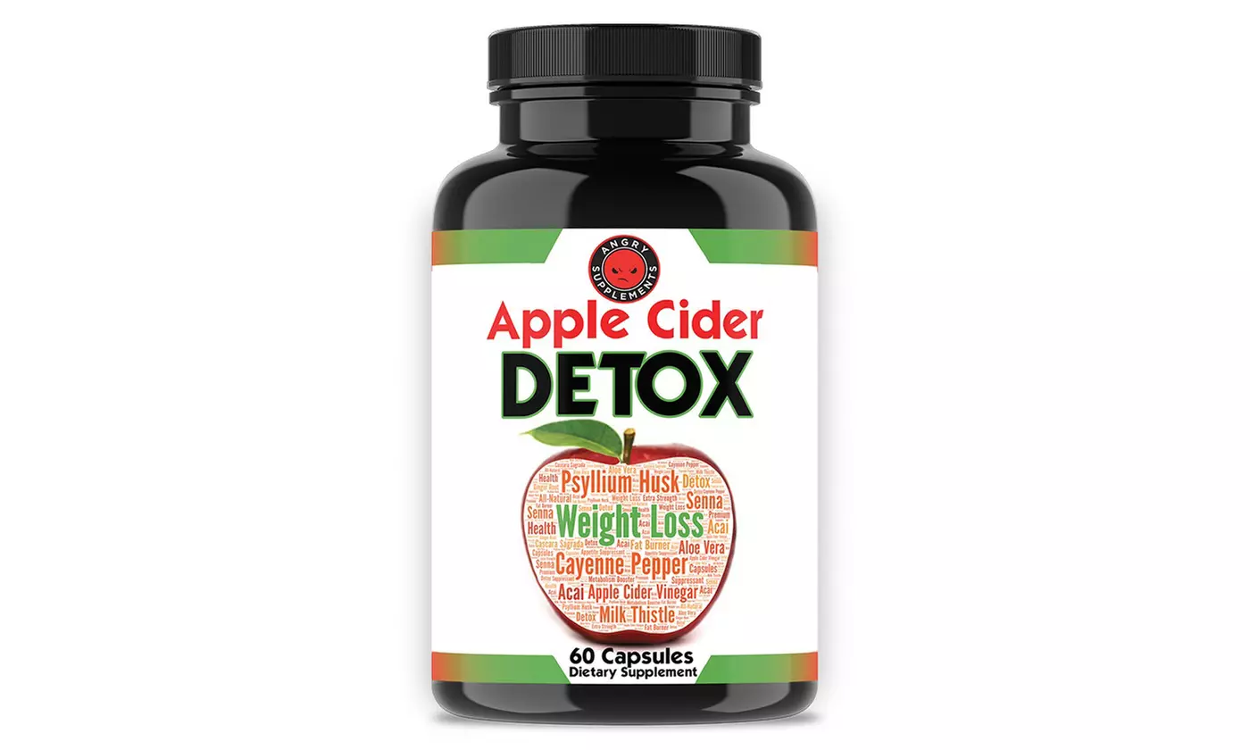 Apple Cider Detox, 10 Day Happy Colon Cleanse Weight Loss and Diet 4-Pack