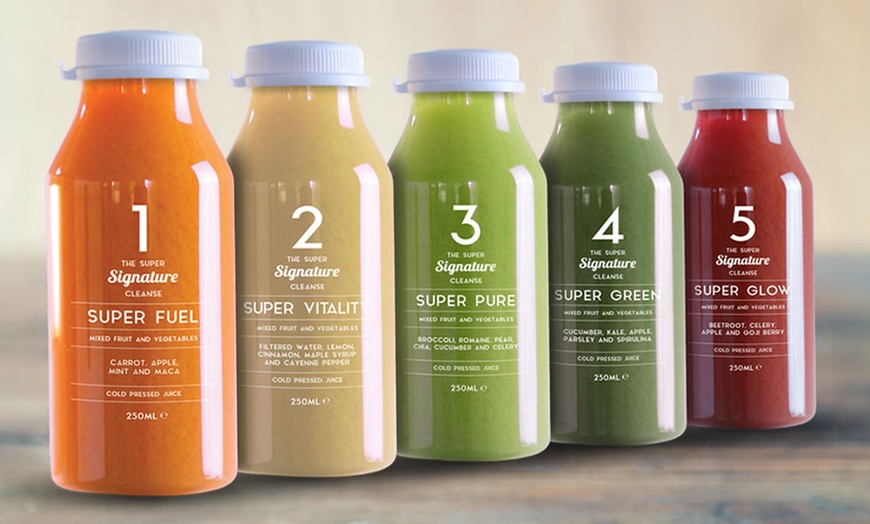 Image 1: Cold-Pressed Juice Set
