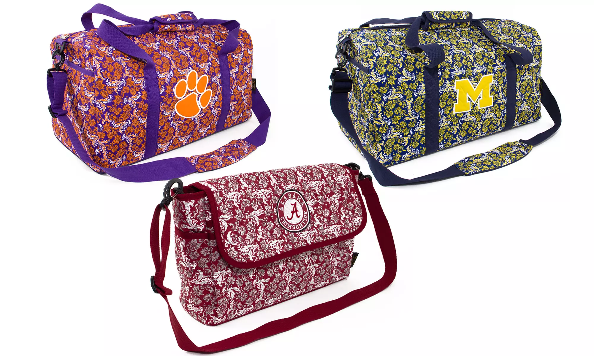 Officially Licensed NCAA Quilted Bags - Primary Image