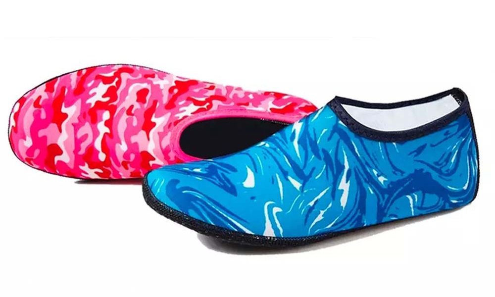 1 oder 2 Paare schnelltrocknende Badeschuhe