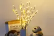 Lots de 1, 2 ou 3 branches lumineuses de saule avec 20 ampoules Led - Second Medium