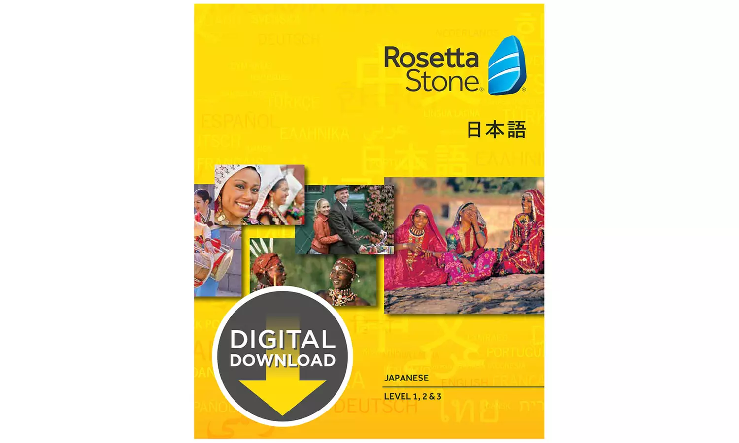Rosetta Stone Level 1–3 Language Courses - Second Medium