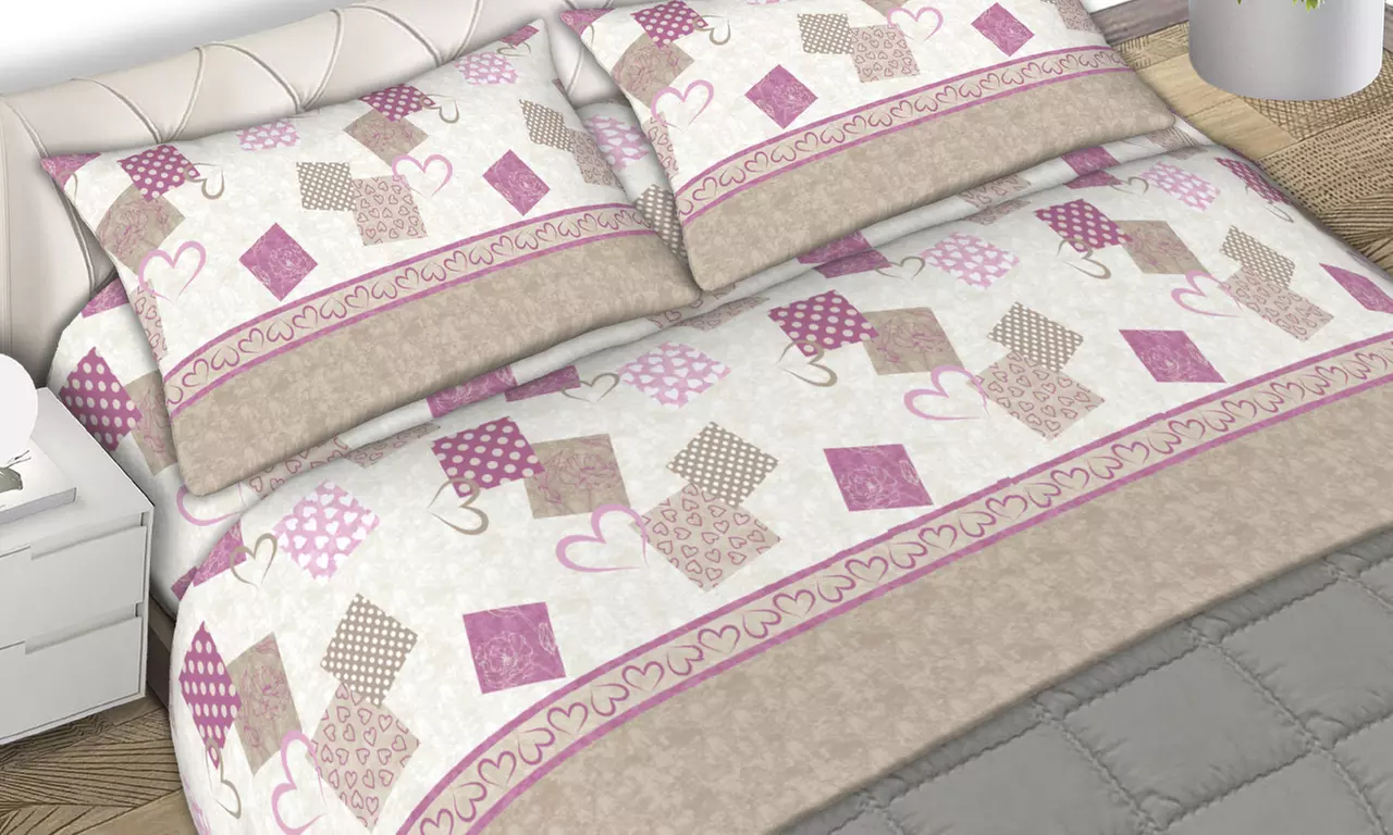 Completo lenzuola in morbida flanella, Anti-Pilling