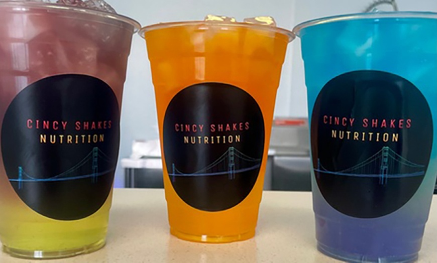 Image 1: BOGO or Free 16oz Basic Green Tea With Protein Shake Purchase