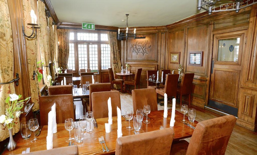 Image 8: Up to 36% Off on British Cuisine at Tudors Restaurant at The White Hart Hotel