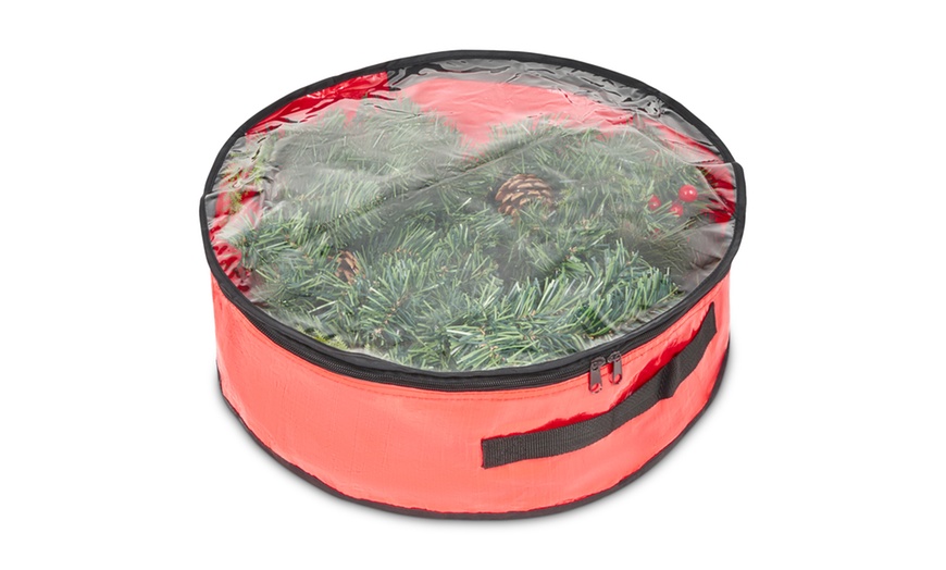 Image 6: Christmas Wreath Storage Bag