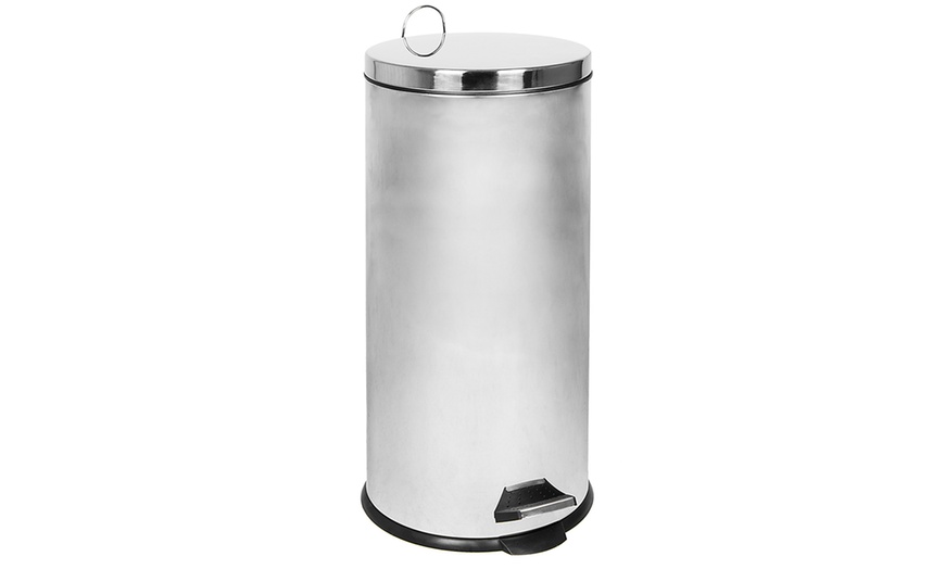 Image 2: 30L Pedal Bin