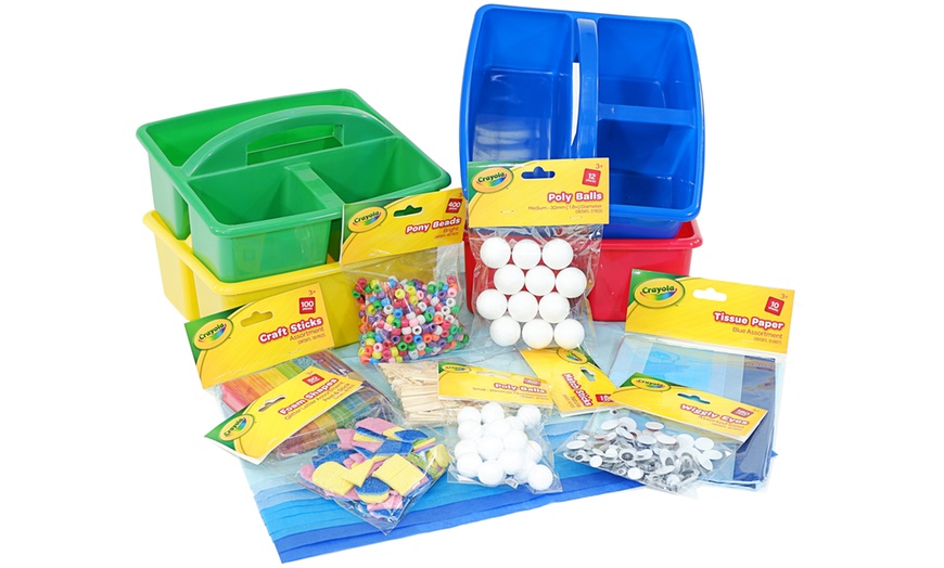 Image 2: Crayola Craft Essentials Bundle