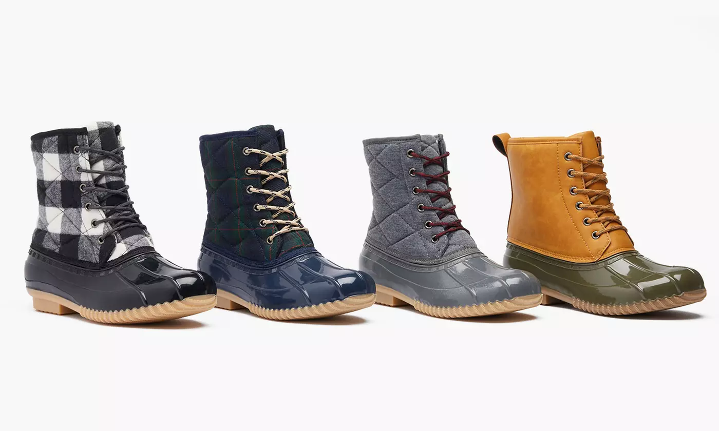 Sociology Women's Two-Tone Duck Boots | Groupon Exclusive (Sizes 6 & 7.5) - Primary Image