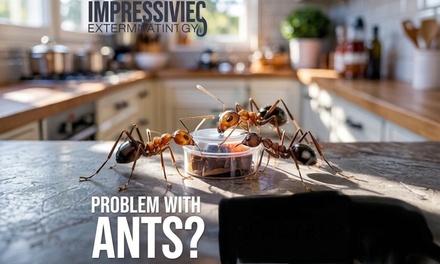 Full Exterior Ant Spray with 15-Day Warranty - Impressive Exterminating Pest Control