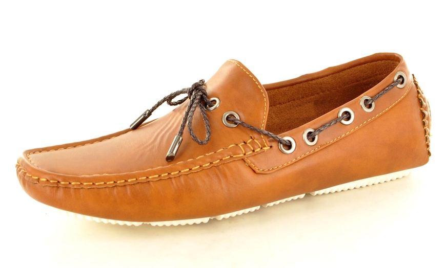 Image 31: Men's Lace-Up Loafers